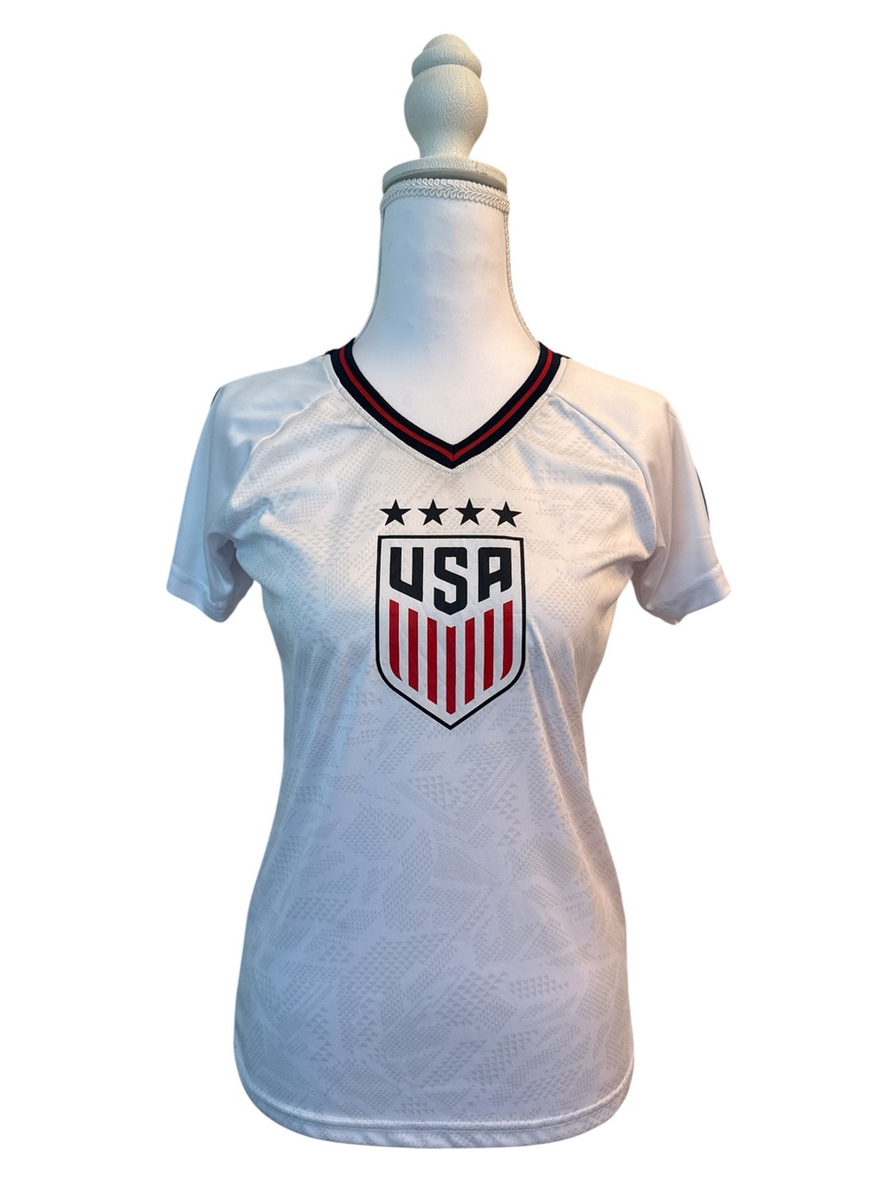 USA Emblem White Youth’s Soccer Jersey